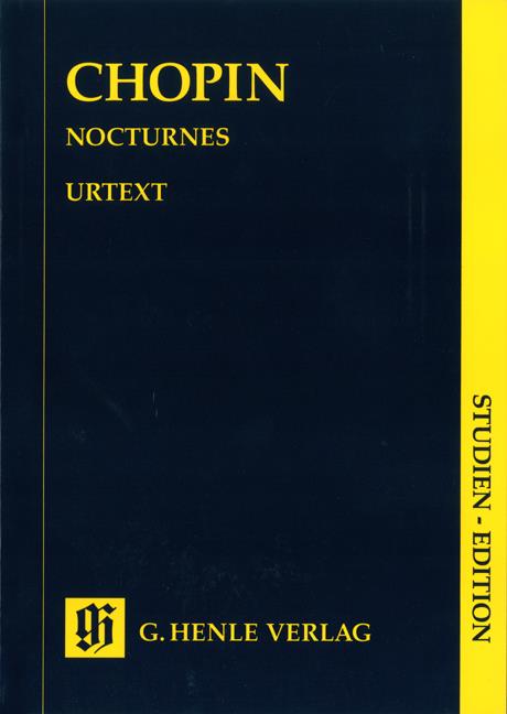 Chopin - Nocturnes (Henle Urtext Study Score) - (Piano)