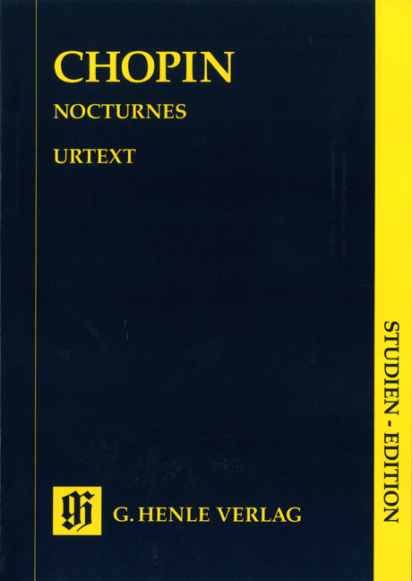 Chopin - Nocturnes (Henle Urtext Study Score) - (Piano) afbeelding 2