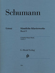 Schumann - Samtliche Klavierwerke Band I - (Piano)