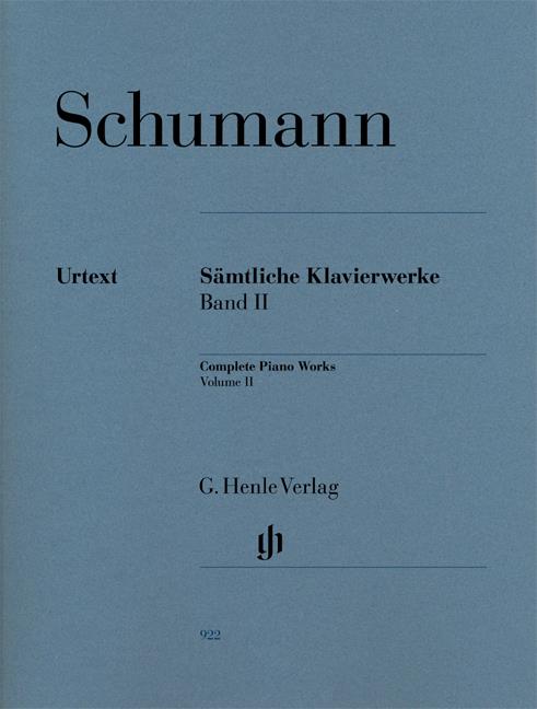 Schumann - Samtliche Klavierwerke Band II - (Piano)