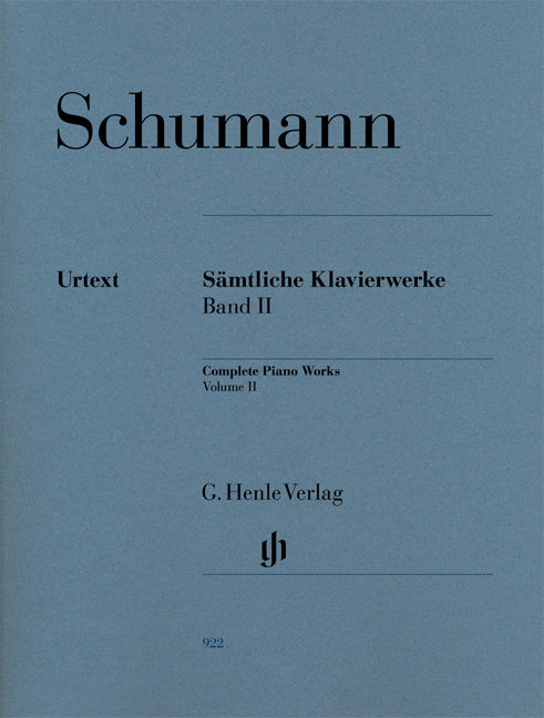 Schumann - Samtliche Klavierwerke Band II - (Piano) afbeelding 2
