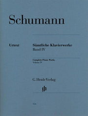 Schumann - Samtliche Klavierwerke Band IV - (Piano)