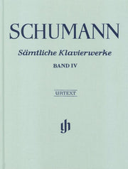 Schumann - Samtliche Klavierwerke Band IV - (Piano)