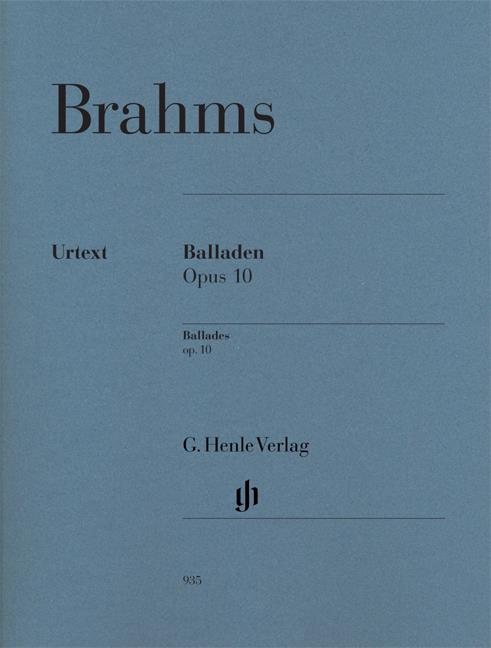 Brahms - Balladen Op 10 - (Piano)