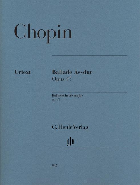 Chopin - Ballade Ina Flat Major Op 47 - (Piano)