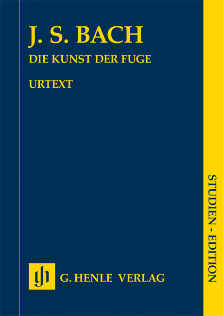 Bach - Art Of The Fugue BWV 1080 (Studiepartituur) - (Piano) afbeelding 2
