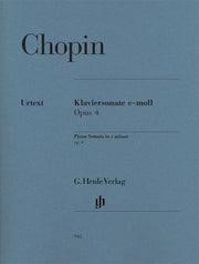 Chopin - Klaviersonate C-Moll Op 4 - (Piano)