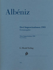 Albéniz - 3 Improvisationen - (Piano)
