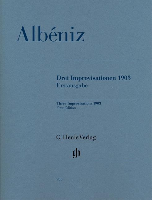 Albéniz - 3 Improvisationen - (Piano)