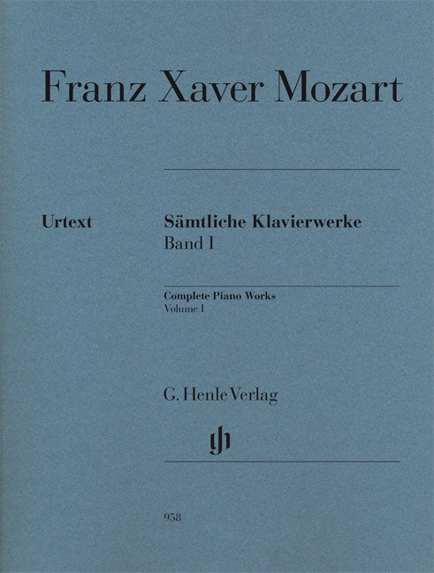 Mozart - Sämtliche Klavierwerke Band I - (Piano) afbeelding 2