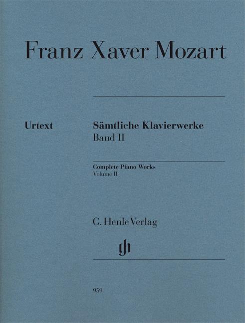 Mozart - Sämtliche Klavierwerke Band II - (Piano)
