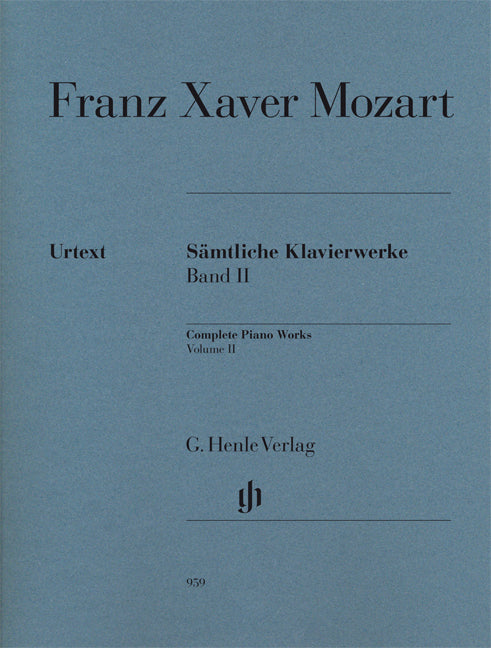 Mozart - Sämtliche Klavierwerke Band II - (Piano) afbeelding 2