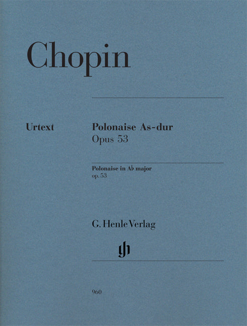 Chopin - Polacca In La Bemolle Op.53 - (Piano) afbeelding 2