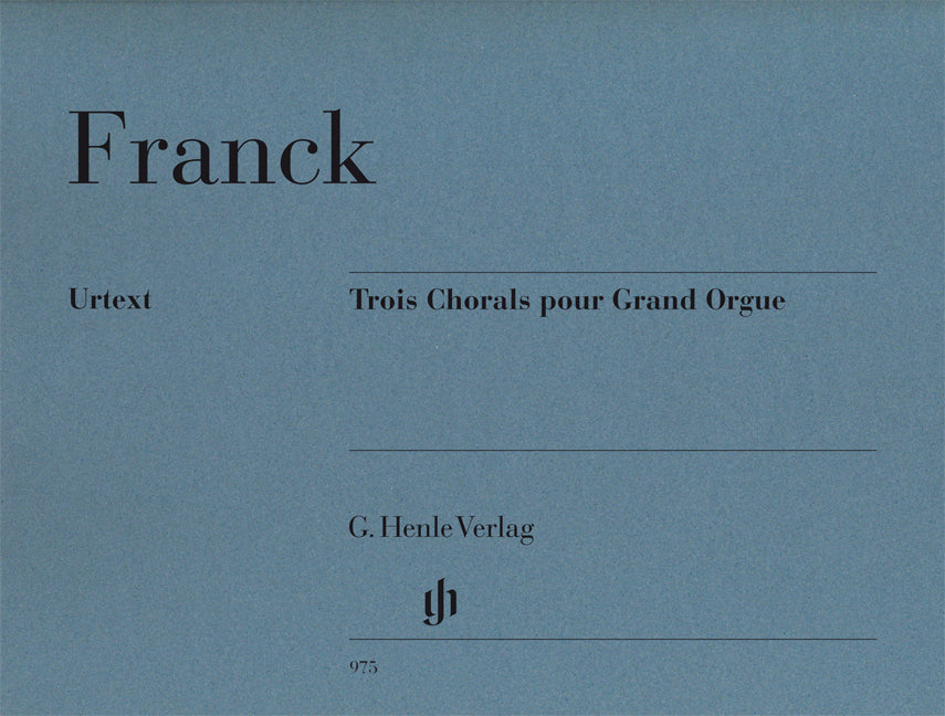 Franck - Trois Chorale Pour Grand Orgue - (Orgel) afbeelding 2