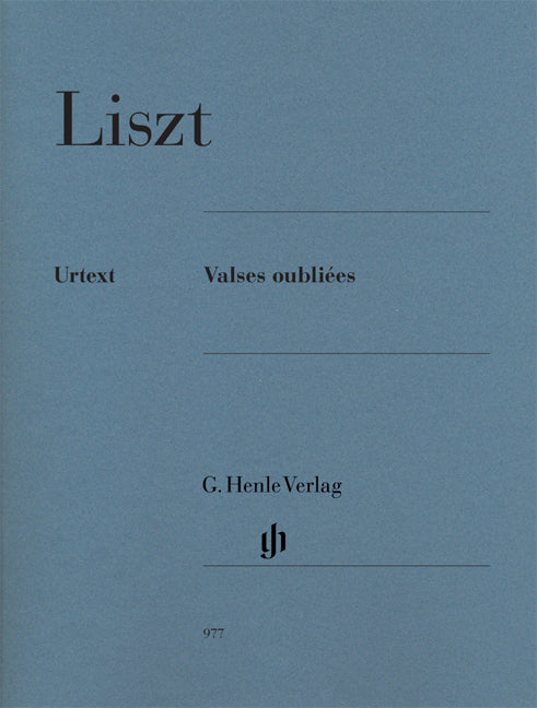Liszt - Valses oubliées - (Piano) afbeelding 2