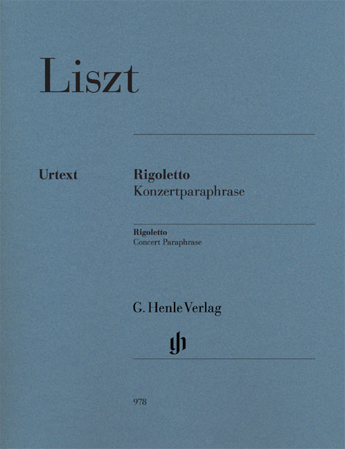 Liszt - Rigoletto Konzertparaphrase - (Piano) afbeelding 2