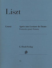 Liszt - Apres Une Lecure De Dante Fantasia Quasi Sonata - (Piano)