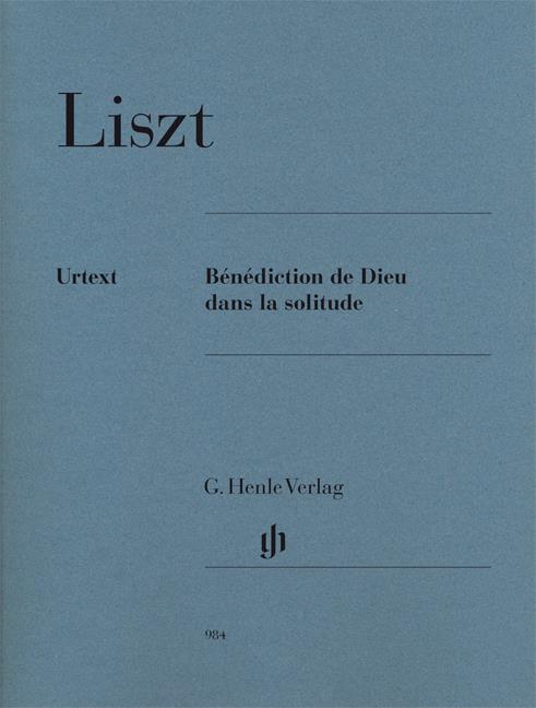 Liszt - Benediction De Dieue Dans La Solitude - (Piano)