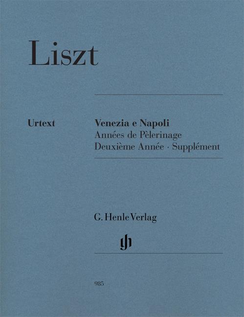 Liszt - Venezia E Napoli - (Piano)