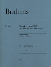 Brahms - Sonaten op. 120 fur Klarinette und Klavier - (Klarinet)