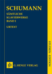 Schumann - Sämtliche Klavierwerke Band I - (Piano)