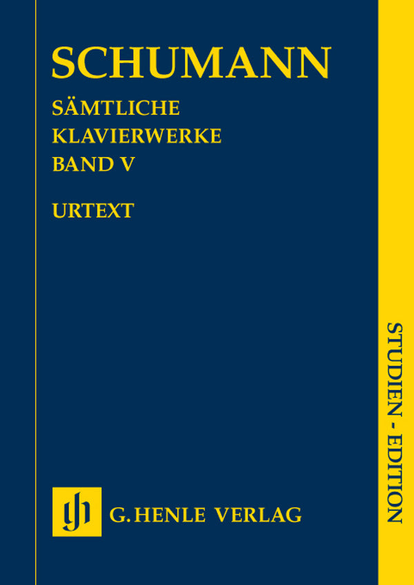 Schumann - Sämtliche Klavierwerke Band V - (Piano) afbeelding 2