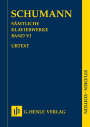 Schumann - Sämtliche Klavierwerke Band VI - (Piano)