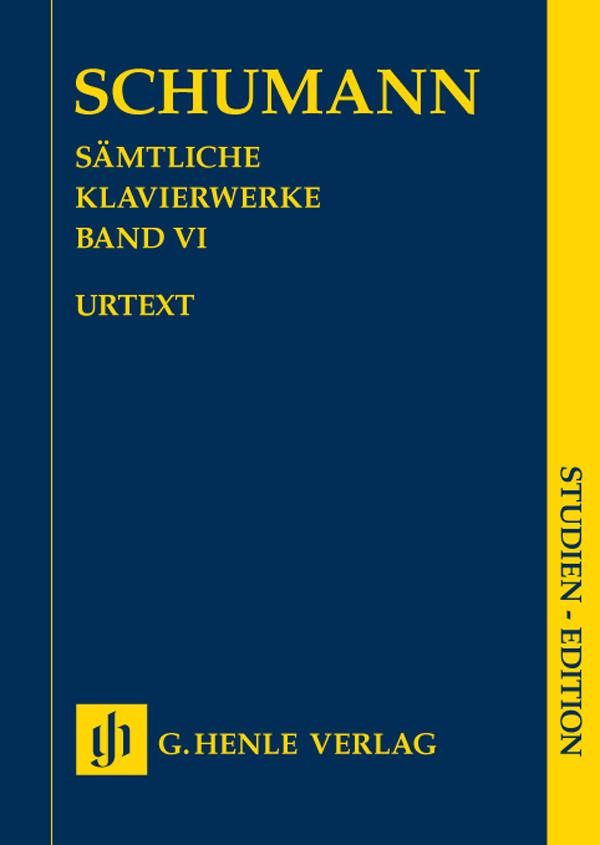 Schumann - Sämtliche Klavierwerke Band VI - (Piano)