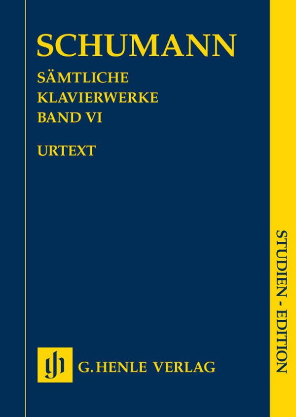 Schumann - Sämtliche Klavierwerke Band VI - (Piano) afbeelding 2