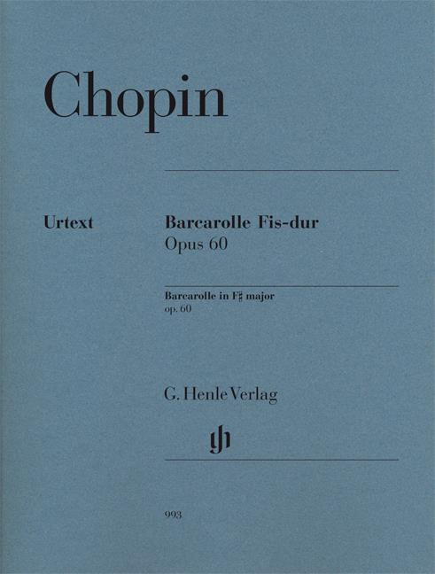 Chopin - Barcarolle Fis-dur Opus 60 - (Piano)