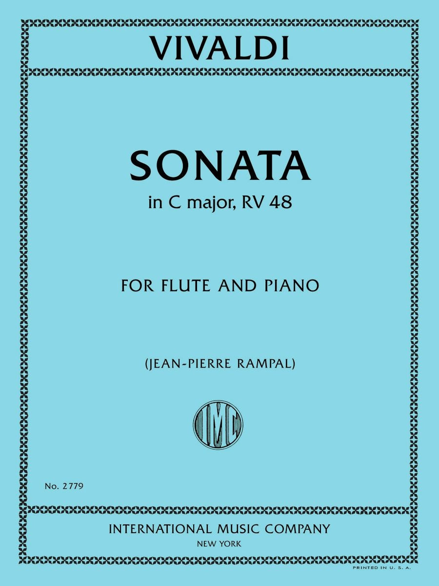 Vivaldi: Sonata in C major C-Dur RV 48 (Dwarsfluit, Piano)
