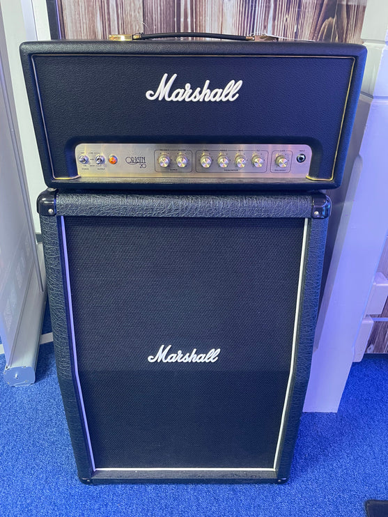 Marshall Origin 20 Buizen Head 20 Watt + Marshall SC212 Studio Classic gitaarcabinet