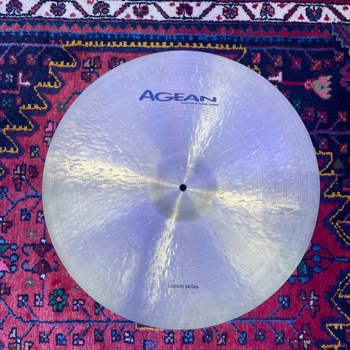 AGEAN Cymbals 22″ Custom Ride – Showroommodel