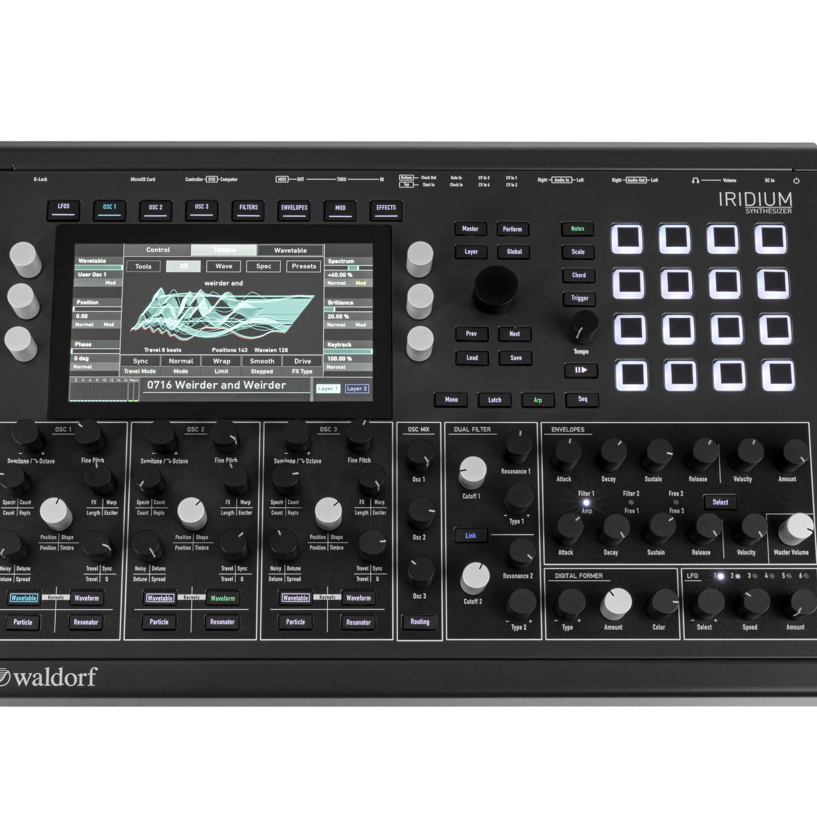 Waldorf – IRIDIUM – Desktop Synthesizer