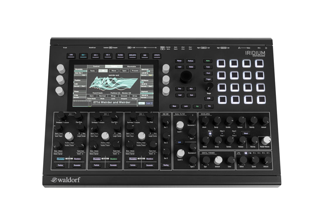 Waldorf – IRIDIUM – Desktop Synthesizer