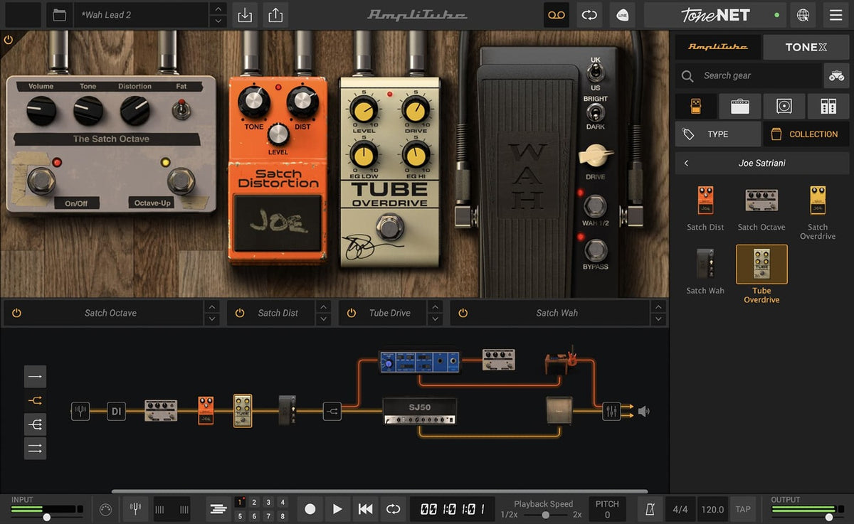 IK Multimedia AmpliTube Joe Satriani (Download) afbeelding 2