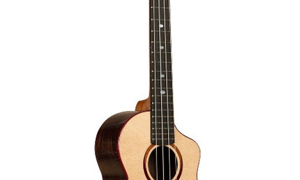 Kala-Ka-Ct-Ssrw-Tg-C_w/bag-Contour All Solid Gloss Spruce Rosewood Tenor Ukulele W/ Cutaway and Bag
