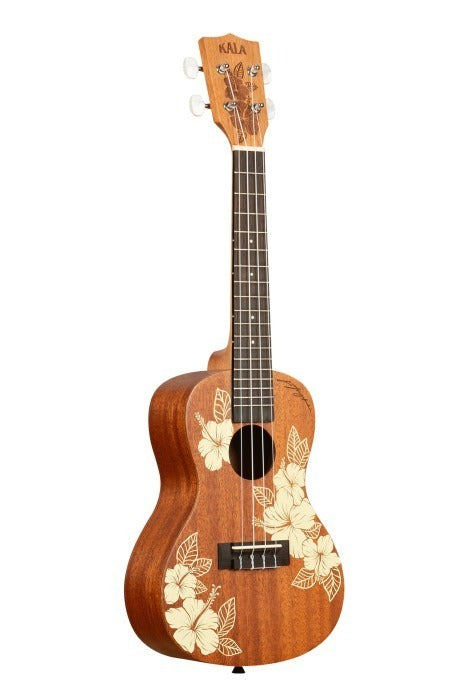 kala - Hibiscus Mahogany Concert Ukulele