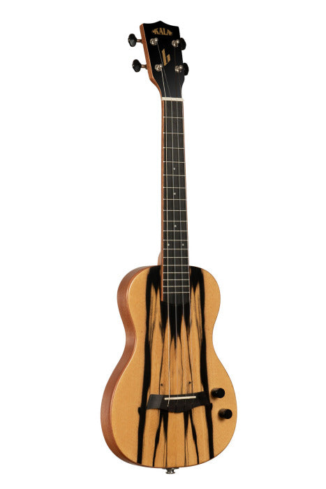 Kala-Ka-Sb-Sun-T_w/bag-Solid Body Electric Sunny & The Black Pack Signature Tenor Ukulele