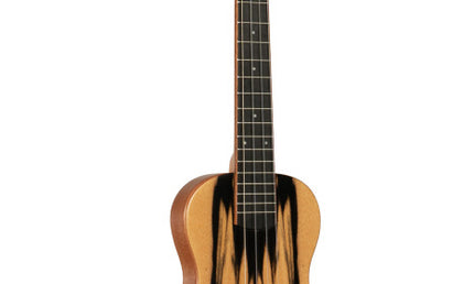 Kala-Ka-Sb-Sun-T_w/bag-Solid Body Electric Sunny & The Black Pack Signature Tenor Ukulele