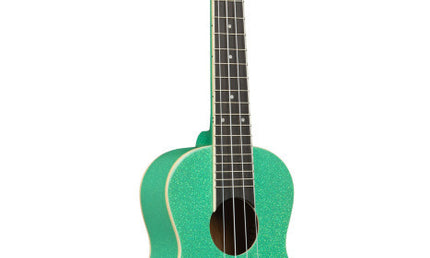 Kala-Kasprkgreenwbag2006-Concert Ukulele with Bag