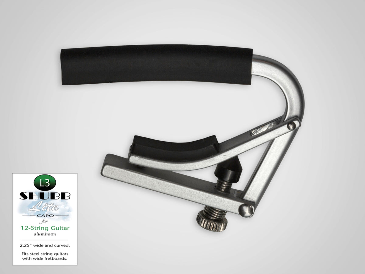 Shubb L3 Lite Capodastro voor 12-snarige Gitaar – Aluminium