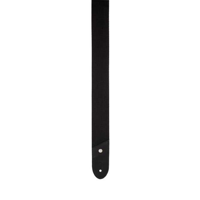 Mono - MRM80DLTBLK - verstelbare design gitaarband van duurzaam geweven katoen True Black