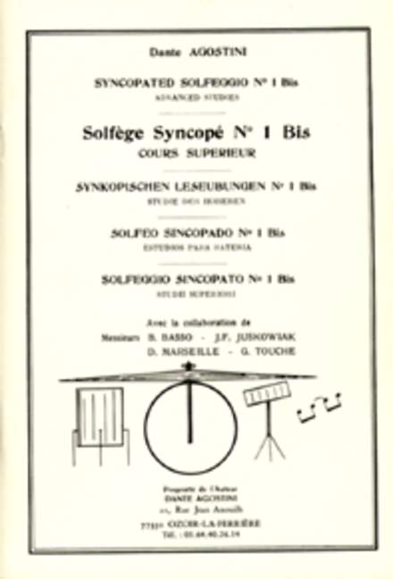 Solfège syncopé - Volume 1 Bis