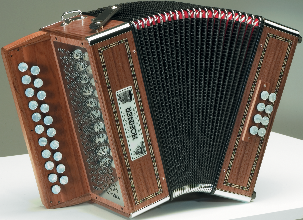 Hohner HOA2650 Accordeon, Morgane, Natuur, G/C, Gigbag