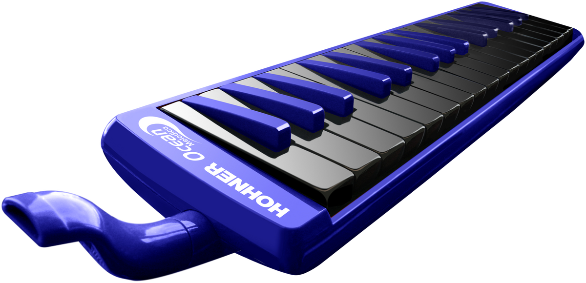 Hohner HOC9432175 Melodica, Student 32, “Ocean”, Blauw, zwarte toetsen