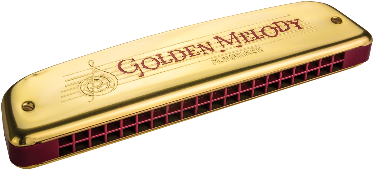 Hohner HOM241601 Mondharmonica, Golden Melody 40, C