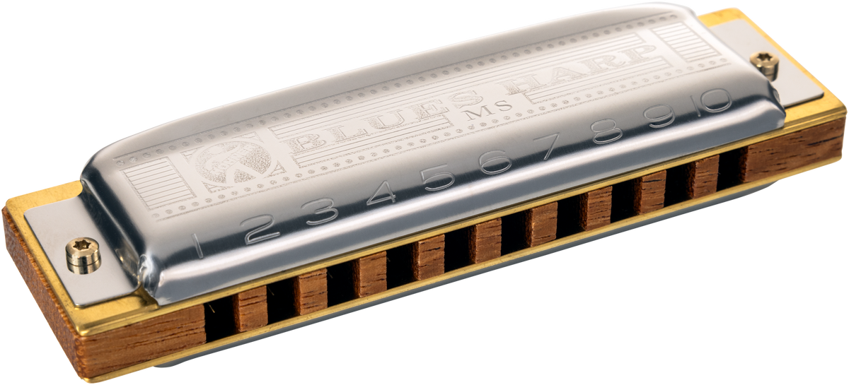 Hohner HOM533056P Mondharmonica, Blues Harp MS, E