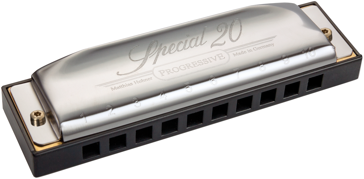 Hohner HOM560066P Mondharmonica, Special 20 Progressive, F