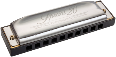 Hohner HOM560186P Mondharmonica, Special 20 Progressive, G High